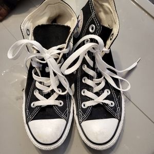 Black High Top Converse